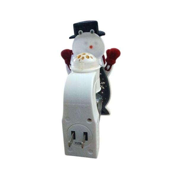 Bath & Body Works Snowman Nite Lite Wallflower Plug-In Diffuser Fragrance READ - Picture 7 of 8